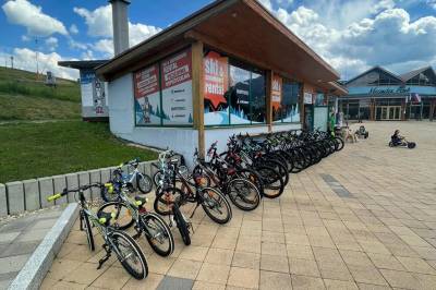 Požičovňa bicyklov, Meander Thermal a Ski Rezort Oravice, Vitanová