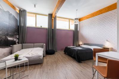 4-lôžkový apartmán s manželskou posteľou a rozkladacou pohovkou, Meander Thermal a Ski Rezort Oravice, Vitanová