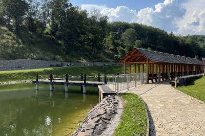 Detaily z biokúpaliska, CHALET Martuška, Levoča