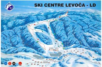 SKI CENTRUM LEVOČA, zjazdové lyžovanie, CHALET Martuška, Levoča