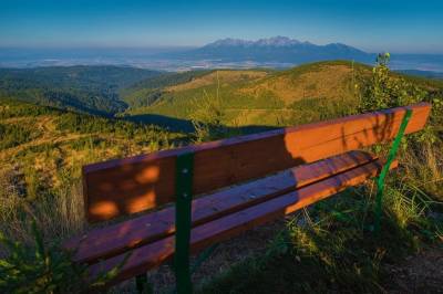 Marčulina-Javorina, severný pohľad na Vysoké Tatry, CHALET Martuška, Levoča