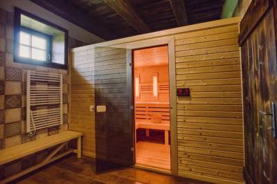 Sauna, Vrchársky dvor - Chalupa pod Dlhým grúňom, Drábsko