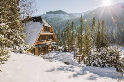 Ubytovanie s vírivkou a saunou v obci Ždiar, GREINER Boutique Mountain Chalet, Ždiar