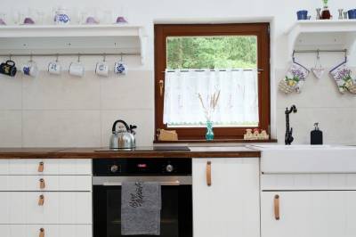 Plne vybavená kuchyňa, Jariabka Chalet Zrub Nízke Tatry, Jarabá