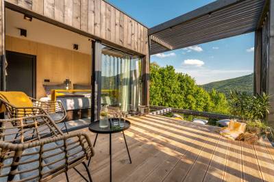 Veľká terasa, pohodlná sieť a krásne výhľady, Kutica 3, Nová Baňa