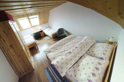 Apartmán 2 – štvorlôžková spálňa, River Cottage Bešeňová, Bešeňová