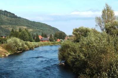 Ubytovanie pri rieke a aquaparku v obci Bešeňová, River Cottage Bešeňová, Bešeňová