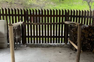 Chalupa u Golisov, Zákopčie