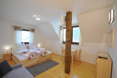 Rodinná dvojlôžková izba s 2 prístelkami č. 1, Rekreačný dom Horehronská kúria, Telgárt