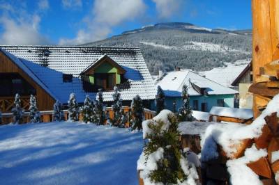 Ubytovanie so saunou a kúpacou kaďou v obci Telgárt, Rekreačný dom Horehronská kúria, Telgárt