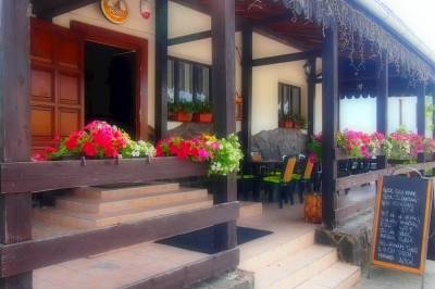 Reštaurácia v areáli ubytovania, Rekreačný dom Horehronská kúria, Telgárt