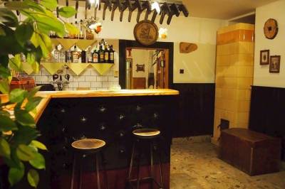 Bar v areáli ubytovania, Rekreačný dom Horehronská kúria, Telgárt