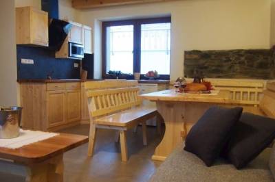 Kuchyňa s jedálenským sedením, Rekreačný dom Horehronská kúria, Telgárt