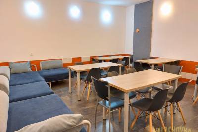 Spoločenská miestnosť, Chata Valachovka, Vyhne