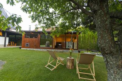 Wellness zóna - exteriér, Chaty Katka, Oravský Biely Potok