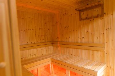 Wellness zóna - interér, Chaty Katka, Oravský Biely Potok