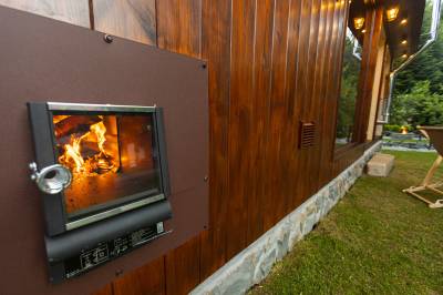 Wellness zóna - exteriér, Chaty Katka, Oravský Biely Potok