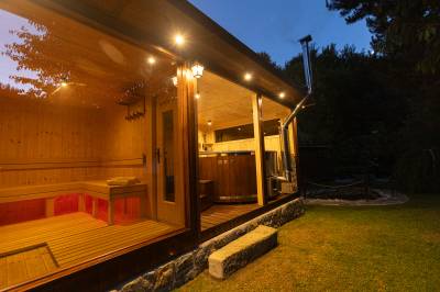 Wellness zóna - exteriér, Chaty Katka, Oravský Biely Potok