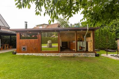 Wellness zóna - exteriér, Chaty Katka, Oravský Biely Potok