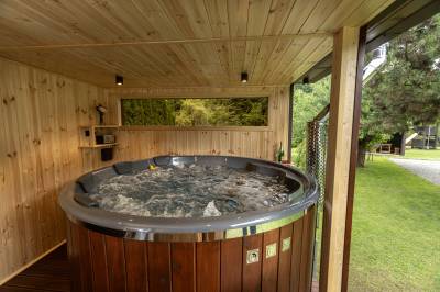 Vírivka s hydromasážou, Chaty Katka, Oravský Biely Potok