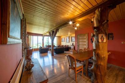 Chata El Clasico - jedálenské sedenie, MONTANA RESIDENCE - Chata El Clasico a Chata El Niňo, Turčianske Jaseno