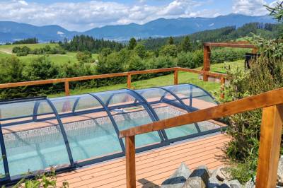 Bazén, MONTANA RESIDENCE - Chata El Clasico a Chata El Niňo, Turčianske Jaseno