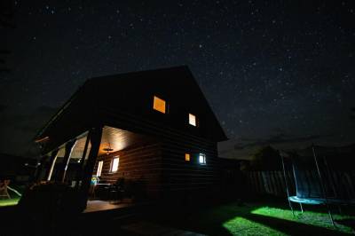 Exteriér ubytovania v obci Uličské Krivé, Chata pod Rožkom, Uličské Krivé