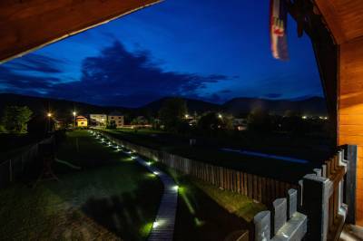 Exteriér ubytovania v obci Uličské Krivé, Chata pod Rožkom, Uličské Krivé