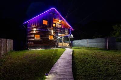 Exteriér ubytovania v obci Uličské Krivé, Chata pod Rožkom, Uličské Krivé