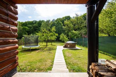 Vírivka s trampolína, Chata pod Rožkom, Uličské Krivé