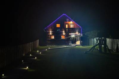 Exteriér ubytovania v obci Uličské Krivé, Chata pod Rožkom, Uličské Krivé