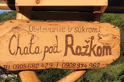 Tabuľa, Chata pod Rožkom, Uličské Krivé