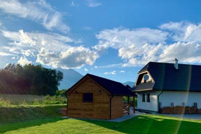 Exteriér, Domček &amp; SAUNA garden, Stará Lesná