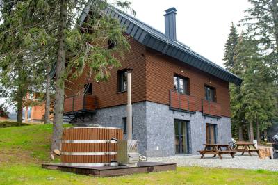 Exteriér ubytovania v Martine, Chata Minčol, Martin