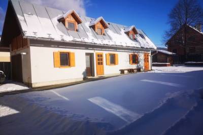 Exteriér ubytovania v obci Polomka, Chalúpka Dana, Polomka