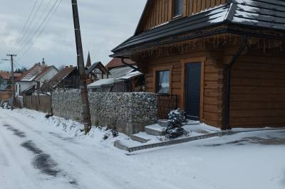 Exteriér - zima, Chata Grétka, Závažná Poruba