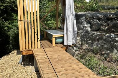 Kúpelňa s toaletou, TinyHouse Beehauz - relax so včielkami, Tŕnie