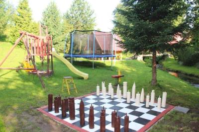 Detské ihrisko a šachy, Romantické ubytovanie Chata Daniela & Štúdio Júlia, Ždiar