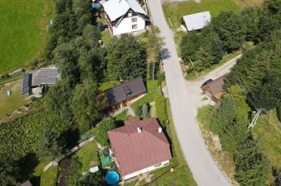 Exteriér ubytovania v Ždiari, Romantické ubytovanie Chata Daniela & Štúdio Júlia, Ždiar