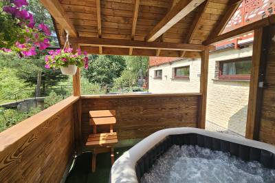 Vírivka, Romantické ubytovanie Chata Daniela & Štúdio Júlia, Ždiar