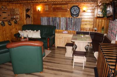 Chata Daniela - Spoločenská miestnosť, Romantické ubytovanie Chata Daniela & Štúdio Júlia, Ždiar
