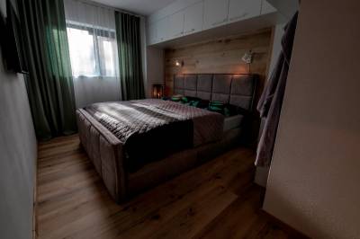 Spálňa s manželskou posteľou, Apartmán Bojnice, Bojnice