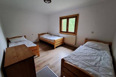 Spálňa s 1-lôžkovými posteľami, Salajka, Polomka
