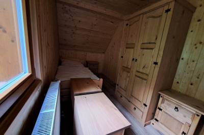 Spálňa s 1-lôžkovou posteľou, Salajka, Polomka