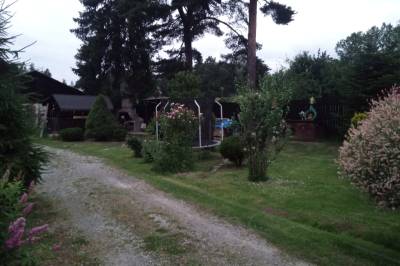 Záhrada + detská trampolína, Apartmán Jarka, Štrba