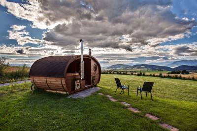 Sauna, Chalúpka Slnečnica, Brezno