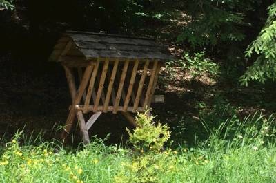 Exteriér ubytovania v obci Horný Vadičov, Horská chata Ladonhora, Horný Vadičov