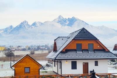 Exteriér ubytovania v Starej Lesnej, Chalupa Český štít, Stará Lesná