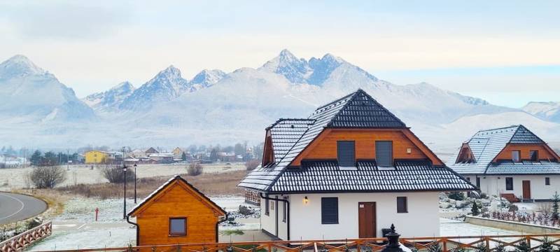 Exteriér ubytovania v Starej Lesnej, Chalupa Český štít, Stará Lesná