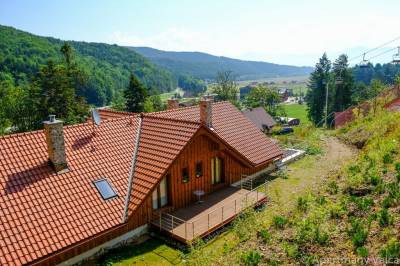 Exteriér ubytovania v obci Valča, Apartmány Valča, Valča